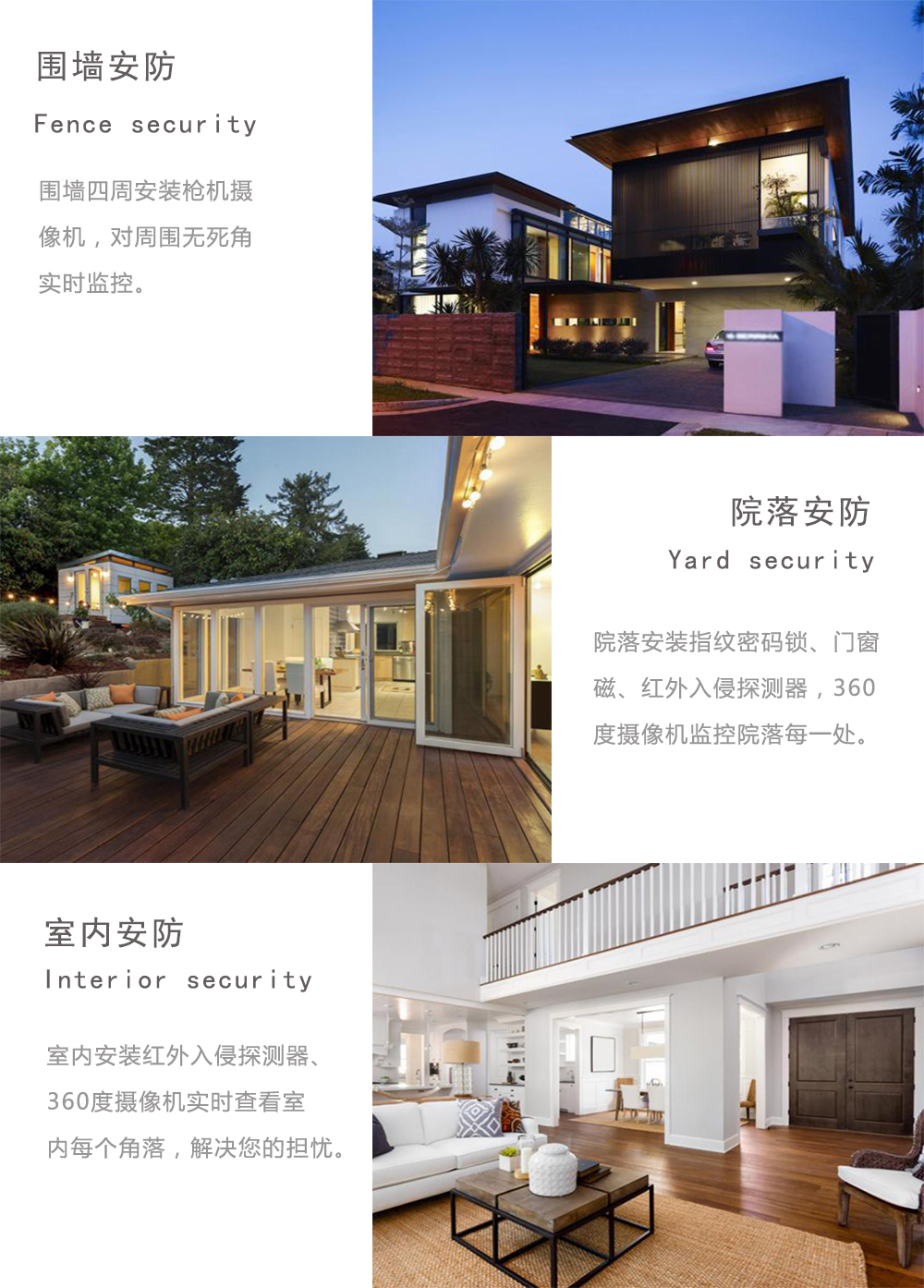 定制化安防系統